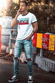 Image result for Cool Ripped Jeans