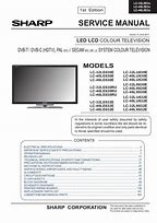 Image result for Sharp LCD TV GJ221 Manual
