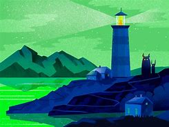 Image result for Lighthouse Illustration