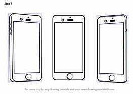 Image result for How to Draw a Phone 7