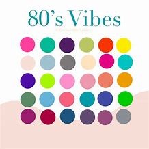 Image result for 80s Colors