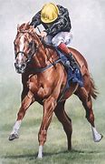 Image result for Race Horse Art