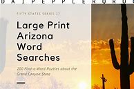Image result for Arizona Word Searches