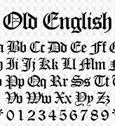Image result for Old English Cursive