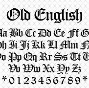 Image result for Old English Fancy Text