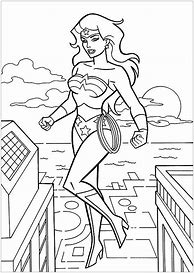 Image result for Wonder Woman Coloring Sheets