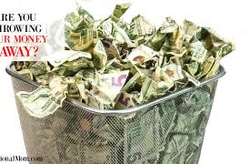 Image result for Throwing Money Away Image