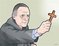 Image result for Man Holding a Cross Meme