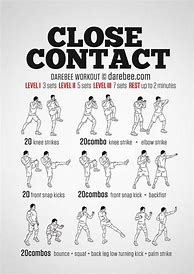Image result for Kickboxing Routines