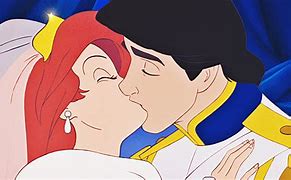 Image result for Anime Disney Princess Ariel and Prince Eric
