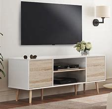 Image result for Modern White TV Stands