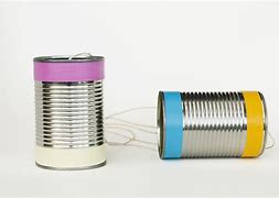 Image result for Funny Tin Can Telephone