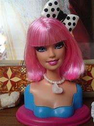 Image result for Barbie with Pink Hair