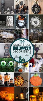 Image result for DIY Dollar Store Halloween Outdoor Decorations