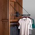 Image result for Rotating Clothes Rack Closet