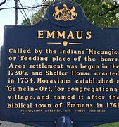 Image result for Historic Emmaus PA