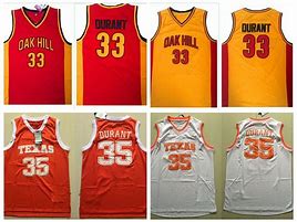 Image result for Kevin Durant Texas Jersey