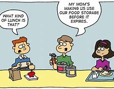 Image result for Funny Lunch Cartoons