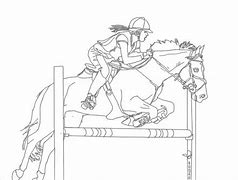 Image result for Horse and Rider Outline