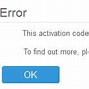 Image result for My Account Activation Code