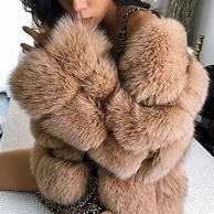 Image result for Faux Fox Fur Jacket