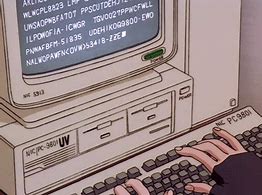 Image result for Aesthetic Anime Computer GIF