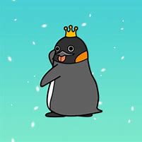 Image result for Animated Penguin King