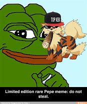 Image result for Rare Pepe Do Not Steal