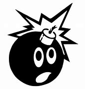 Image result for cartoons bombs stickers