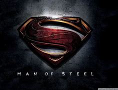 Image result for Man of Steel Logo Wallpaper 4K