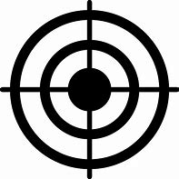 Image result for Shooting Target Vector Alll Black