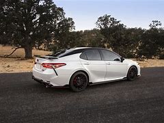Image result for 2019 Toyota Camry TRD Black with Red Trim