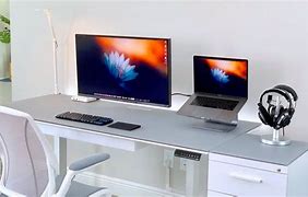 Image result for MacBook Desk Set Up
