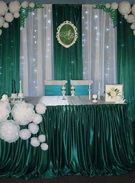 Image result for Hunter Green Party Decorations