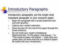 Image result for Research Paper Introduction Paragraph Example