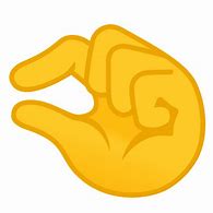 Image result for Small Hand Emoji