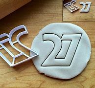 Image result for Fancy Number Cookie Cutter 6