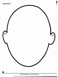 Image result for Self Portrait Face Template