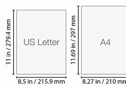 Image result for American Standard Paper Size