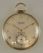 Image result for Gruen Precision Pocket Watch