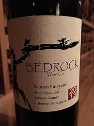 Image result for Bedrock Co Cabernet Sauvignon Monte Rosso