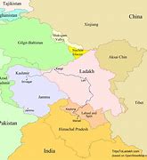 Image result for Leh Ladakh India Map