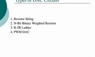 Image result for Types of DAC