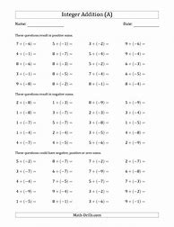 Image result for Plus and Minus Math Exercise