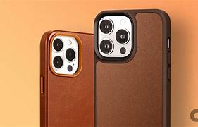 Image result for Beige Leather Case iPhone 14Pmax
