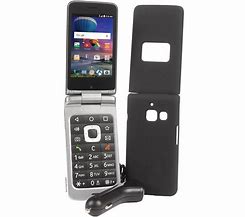 Image result for Red TracFone Flip Phone