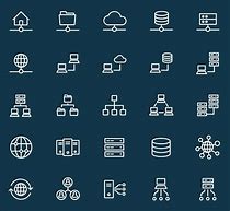 Image result for Icon That Represents a Network On a Computer
