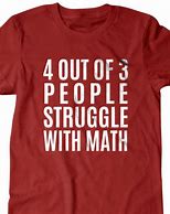Image result for Funny Math T-Shirts for Men