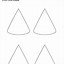 Image result for Paper Cone Template Printable