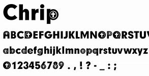 Image result for CHRIP Font